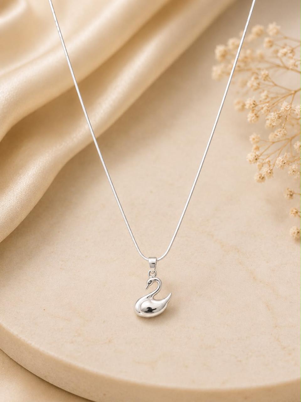 Product Details – Elegant Swan Pendant Necklace