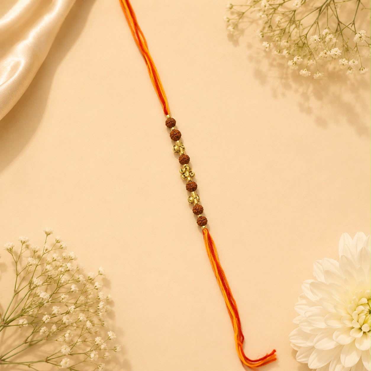 Divine Rudraksha Traditional Rakhi