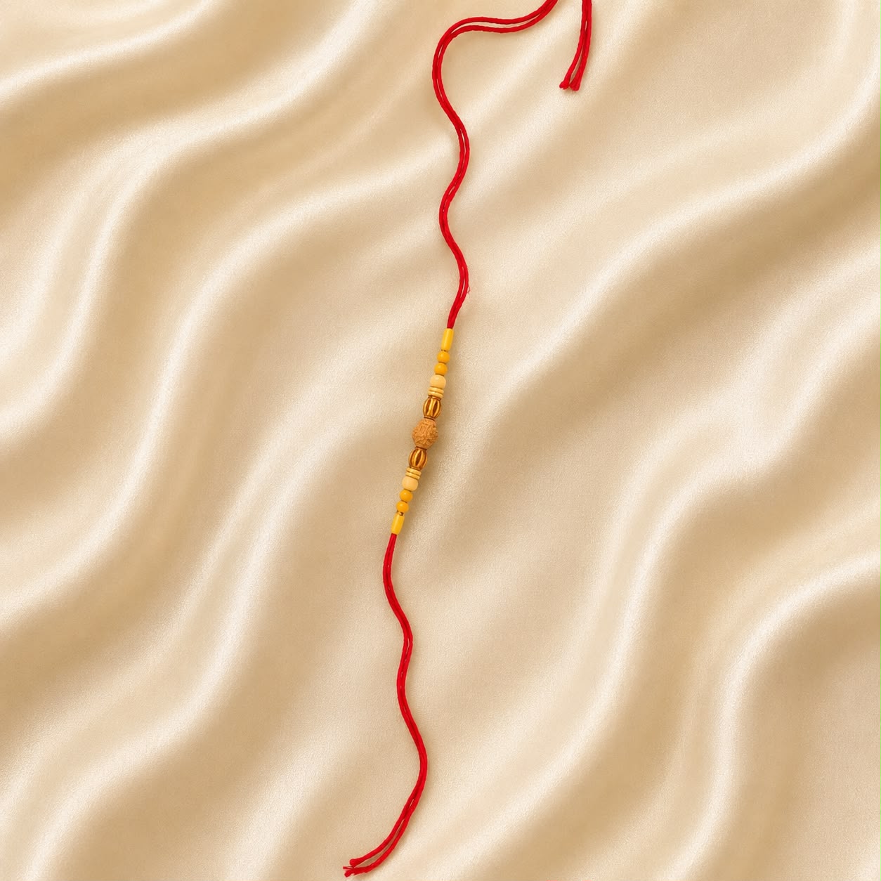 Sacred Rudraksha Bead Rakhi